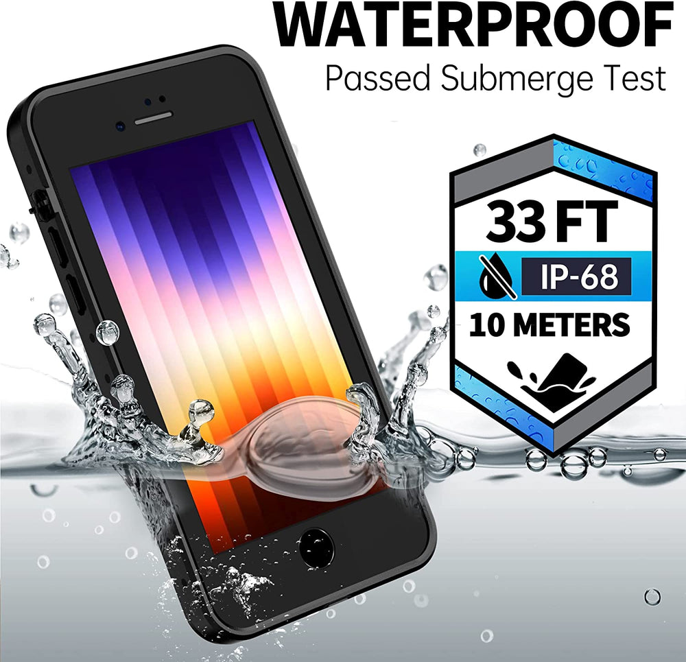 IMOSHION SH00048590 Ibrida In Carbonio, CUSTODIA Per IPhone SE 2022 Iphone Se 2020 Iphone 8 Iphone 7 Nero 143099659 - Foto 9