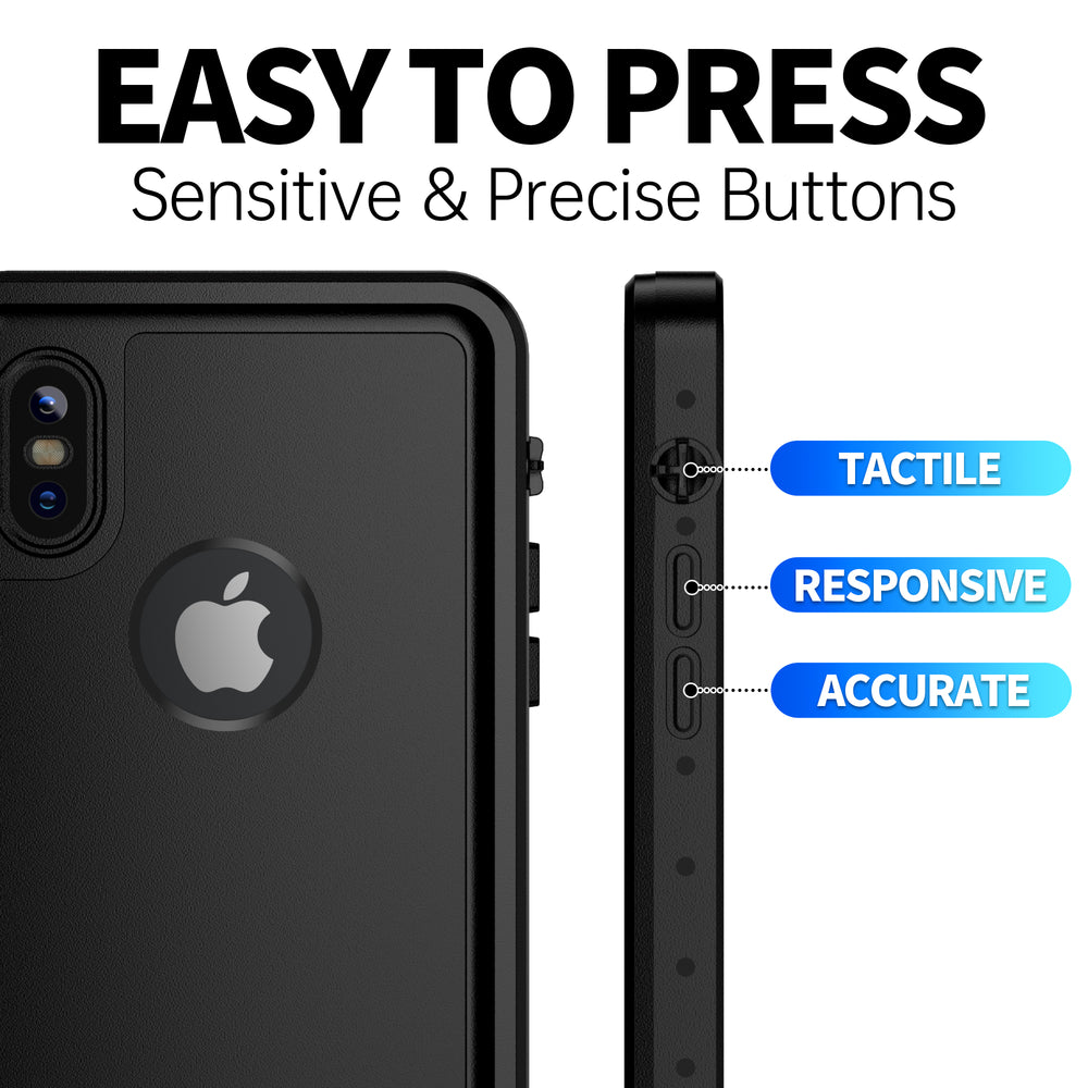 Apple iPhone X XR XS MAX Series — NRE Series Waterproof Phone Case – BEASTEK Apple iPhone X XR XS MAX Series — NRE Series Waterproof Phone Case – BEASTEK