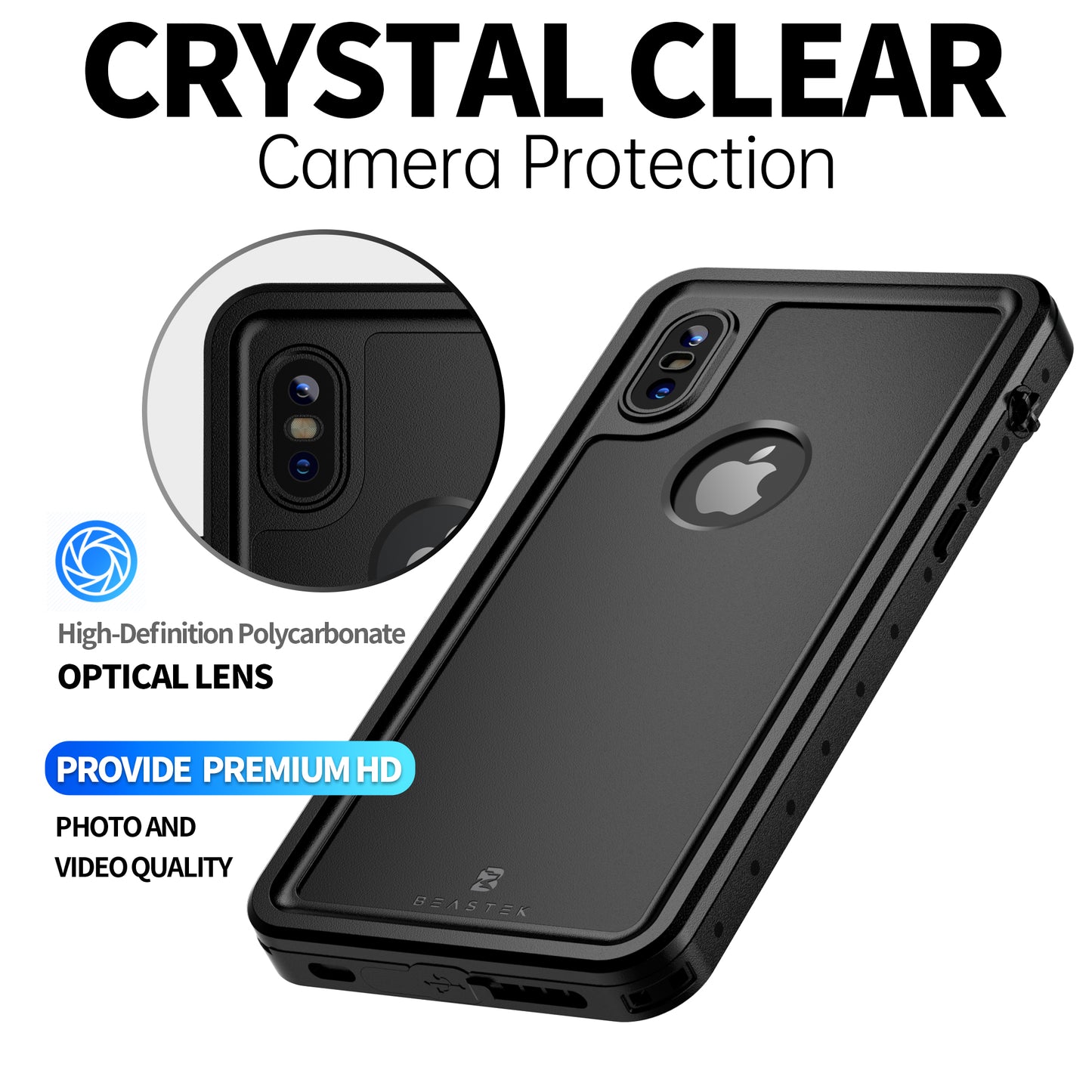 Apple iPhone X XR XS MAX Series — NRE Series Waterproof Phone Case iPhone XS MAX / Blue Apple iPhone X XR XS MAX Series — NRE Series Waterproof Phone Case iPhone XS MAX / Blue