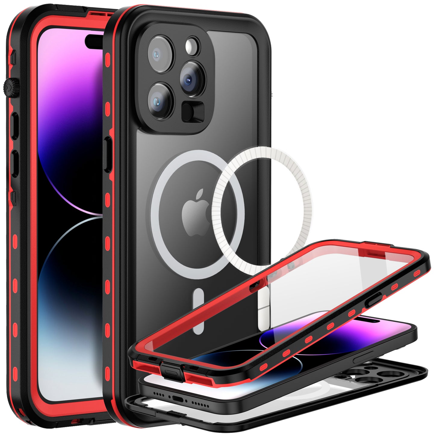 Apple iPhone 14 Series — TRE Series Waterproof Phone Case iPhone 14 / Teal Apple iPhone 14 Series — TRE Series Waterproof Phone Case iPhone 14 / Teal