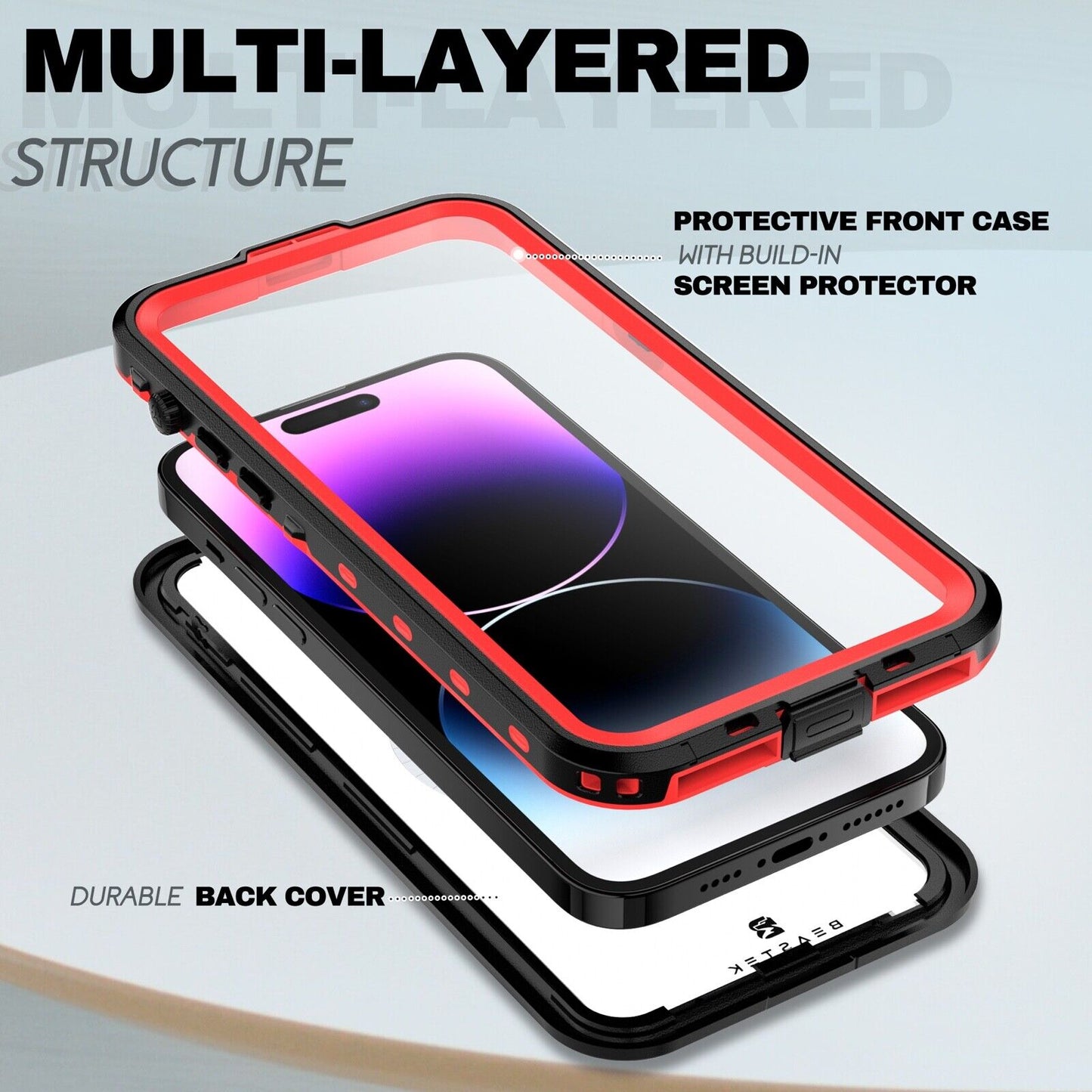 Apple iPhone 12 Series — TRE Series Waterproof Phone Case – BEASTEK