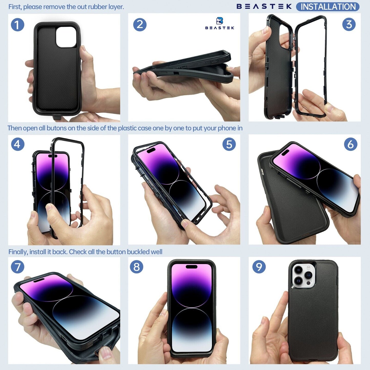 For Iphone 11/12/13/14promax/7/8/xs Purple Edge Iphone Case - Temu Israel